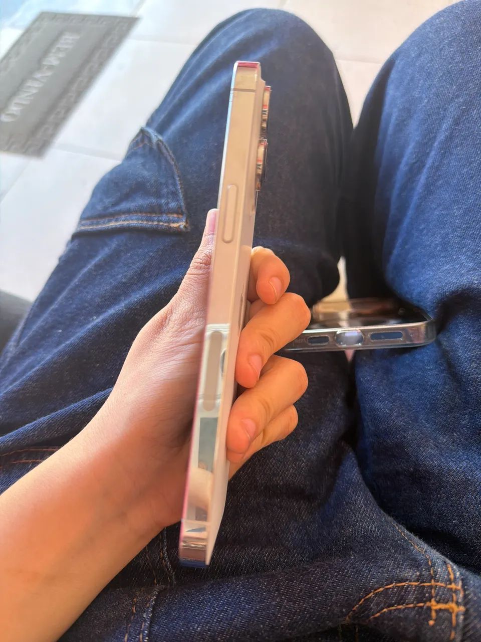 iphone 14 pro max 256gb branco - Foto 5