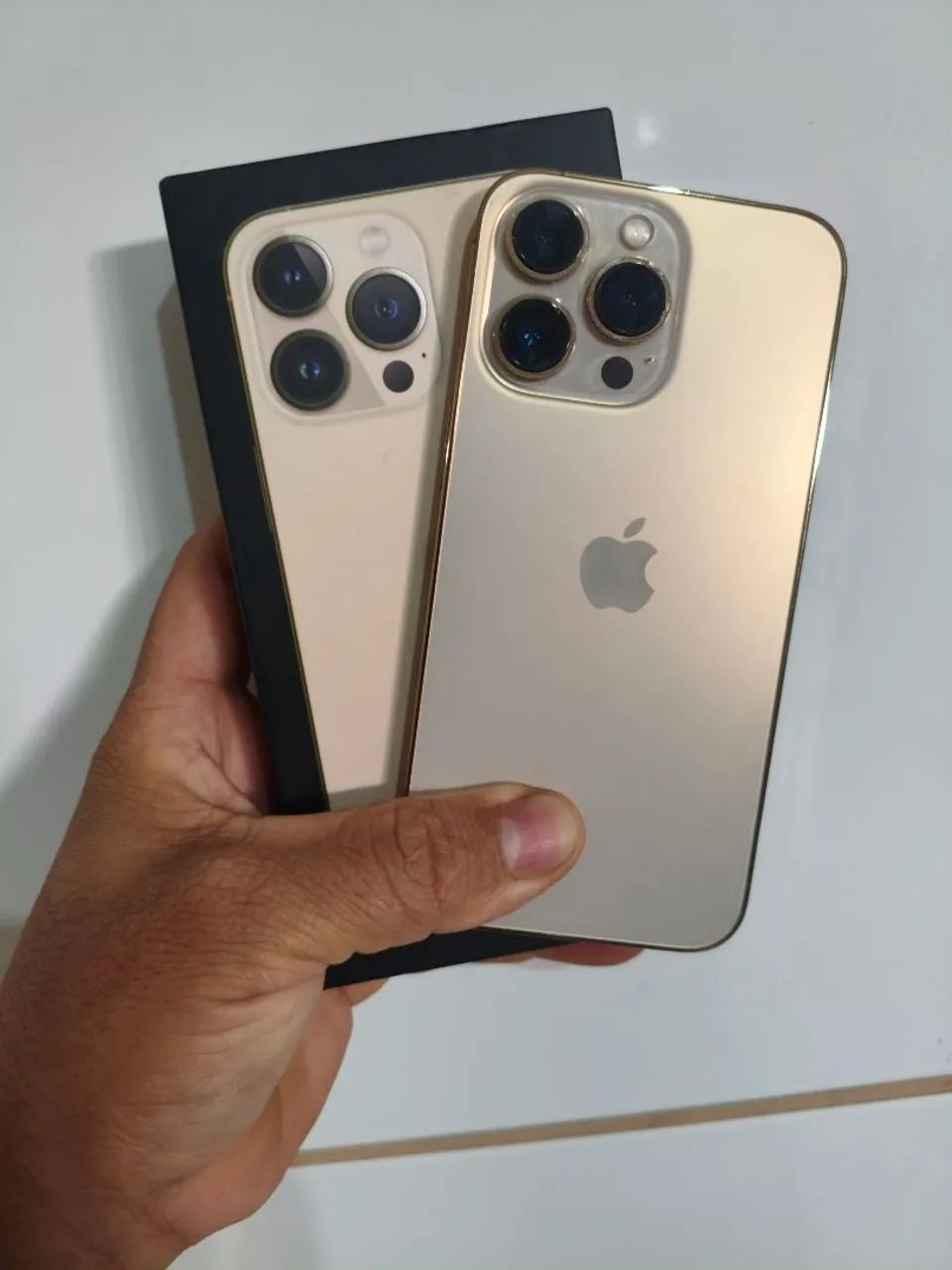 iPhone 13 Pro Gold Completo Na Caixa  - Foto 2