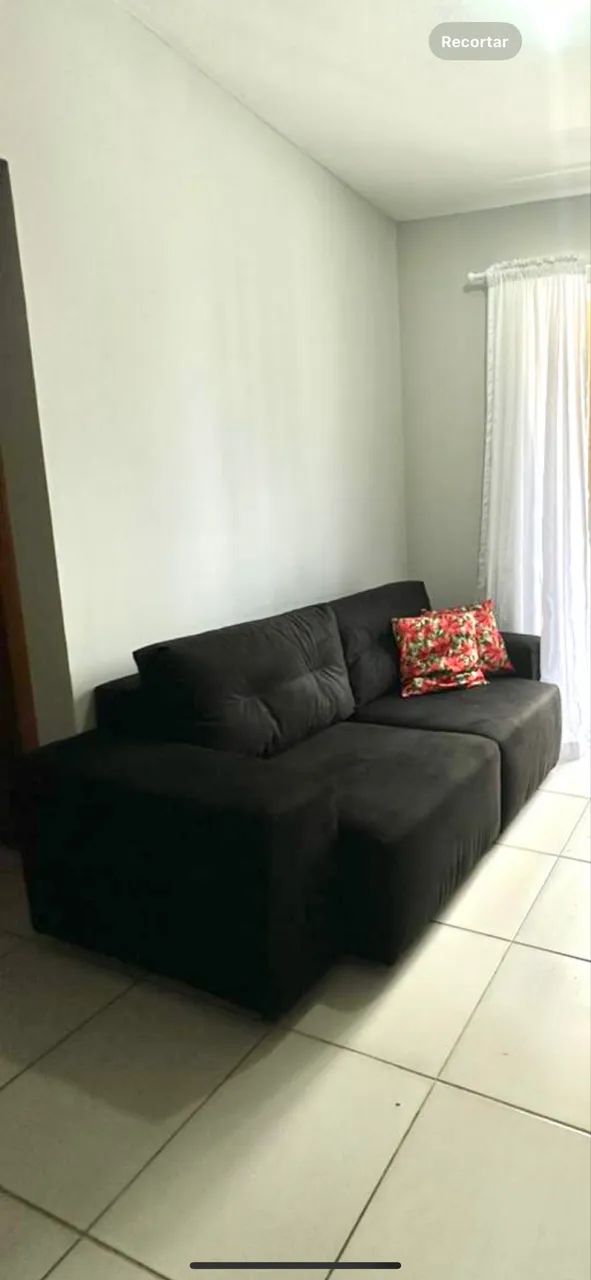 Sofá preto 