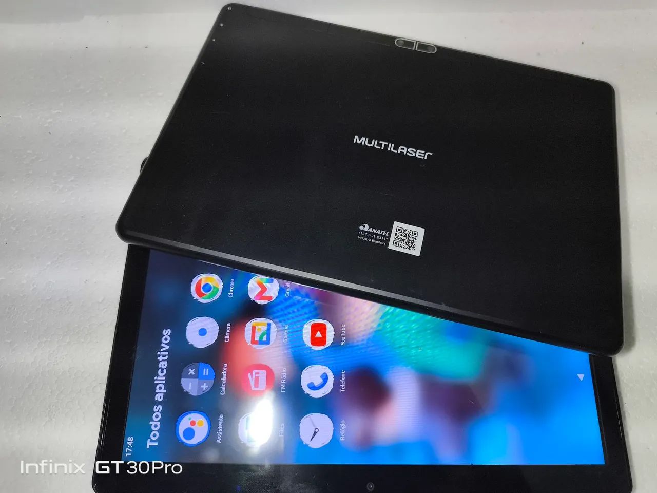 Tablet 10 Polegadas, Octa-Core, Android 11, 32GB, Aceita Chip e Cartão SD, WiFi 5G, USB C - Foto 5
