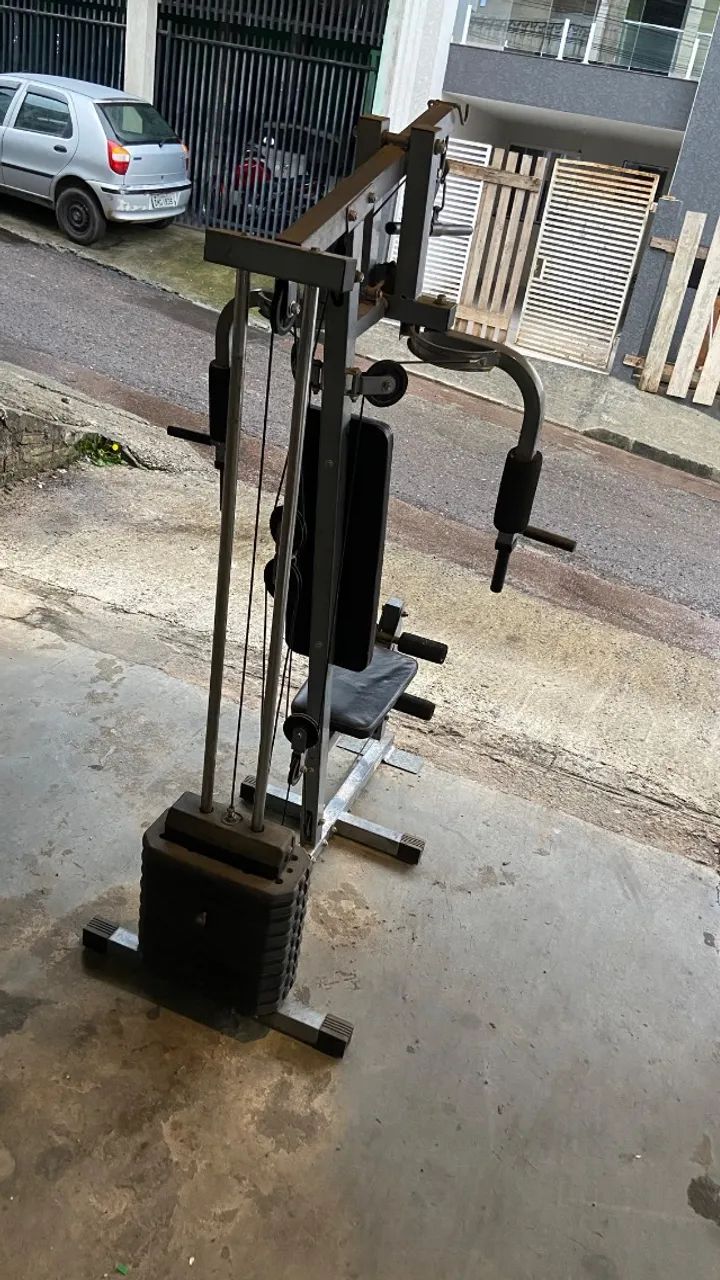 【新品!貴重!】PHS（ASTEL）A235（M）一式 Estação de Musculação Athletic Works Completa - Excelente Estado