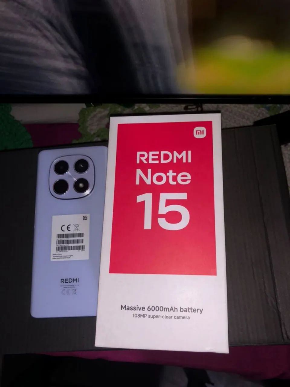 Redmi note 15  novo 
