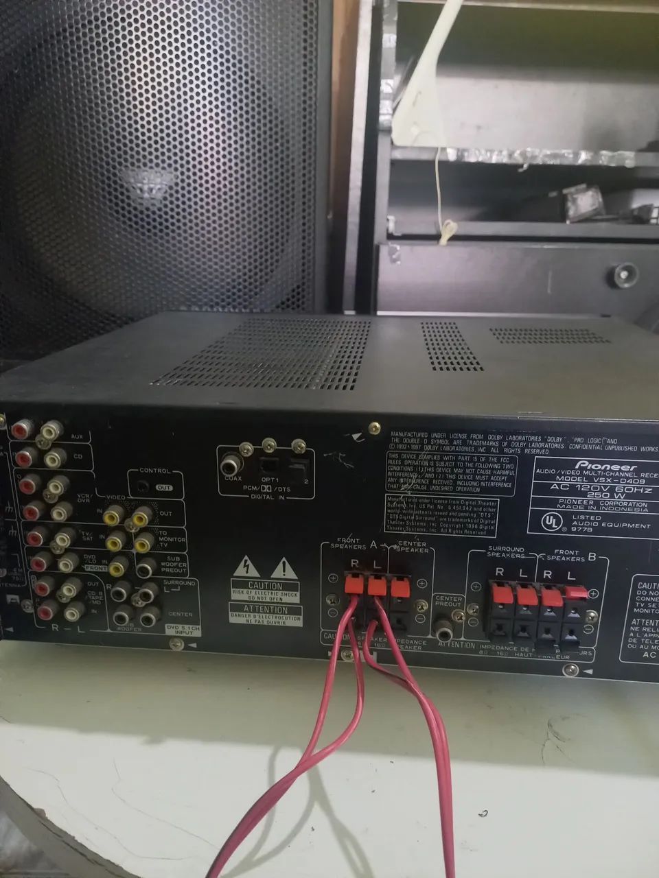 Receiver Pioneer vsx0409