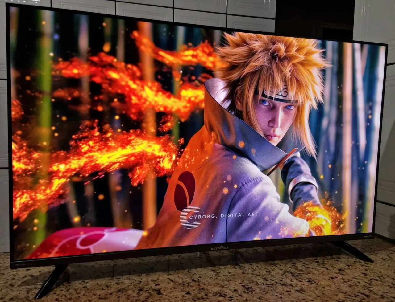 Tv smart 43 polegadas Roku seminova  - Foto 5
