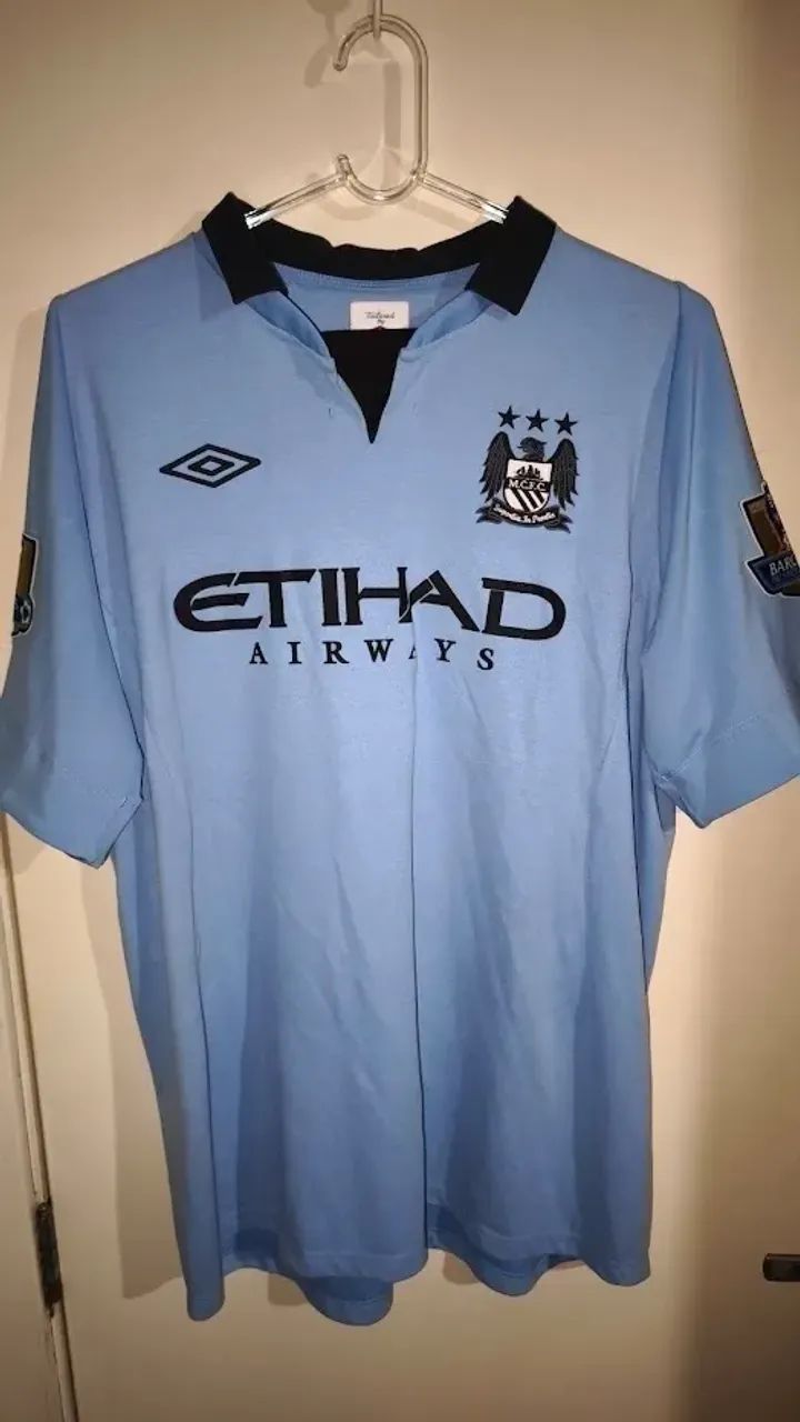 Camisa Manchester City 2012-13 (GG) - Balotelli #45 - Roupas