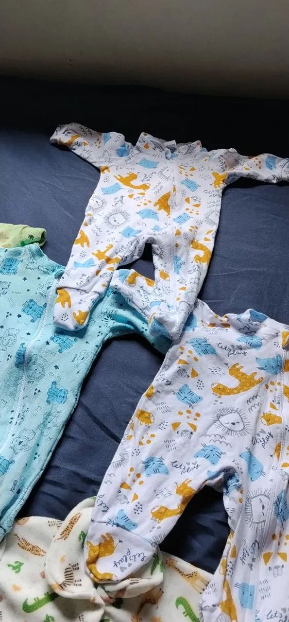 Saída maternidade e macacão novos  - Foto 3