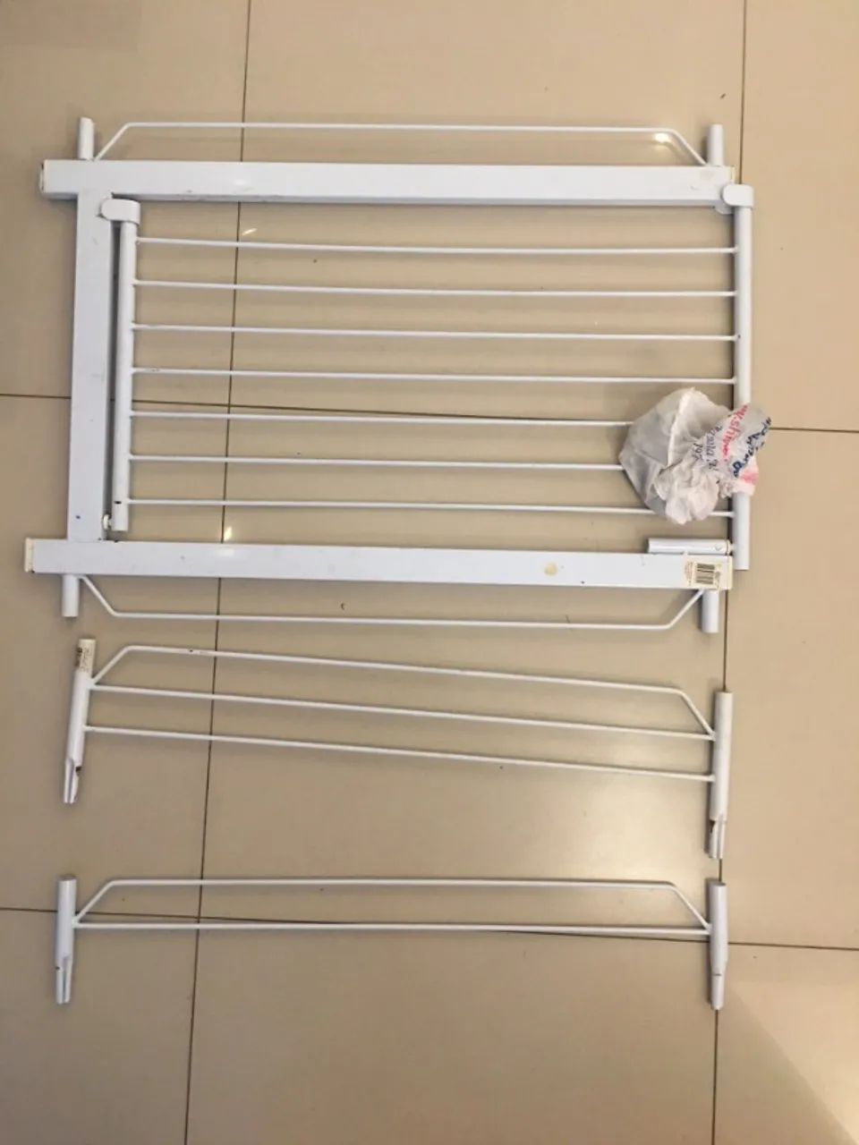 Baby or Pet Safety Gate / Fence – Adjustable with Extensions, Total Width 95 cm