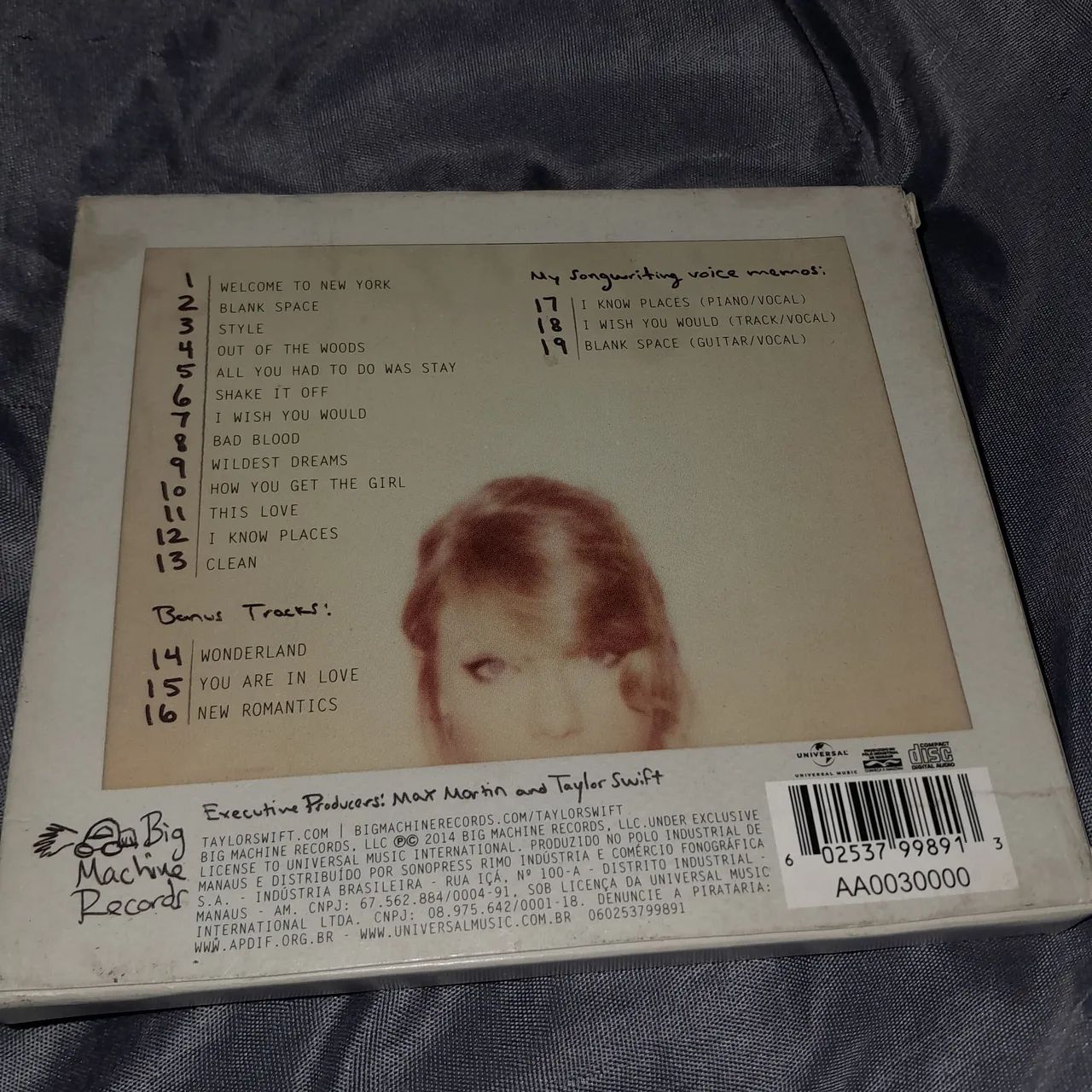 Cd taylor swift 1989 dlx - Foto 5