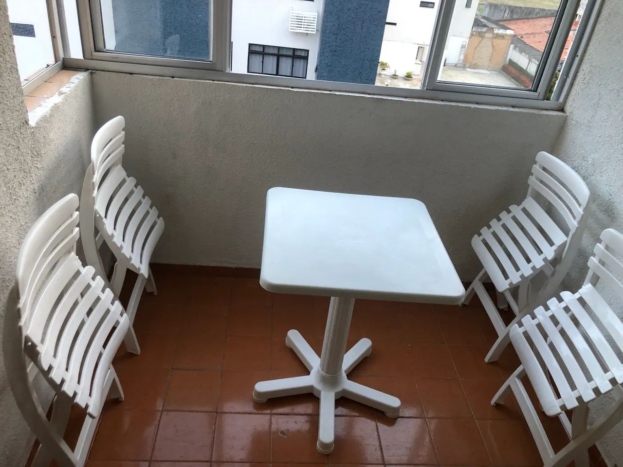 Conjunto mesa terraço 