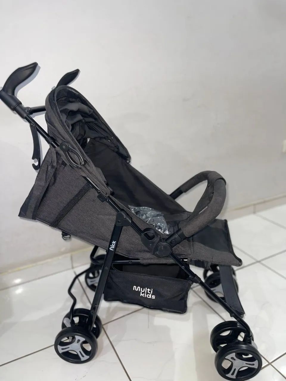 Carrinho de bebê Multikids Flick 0-15Kg - Foto 6