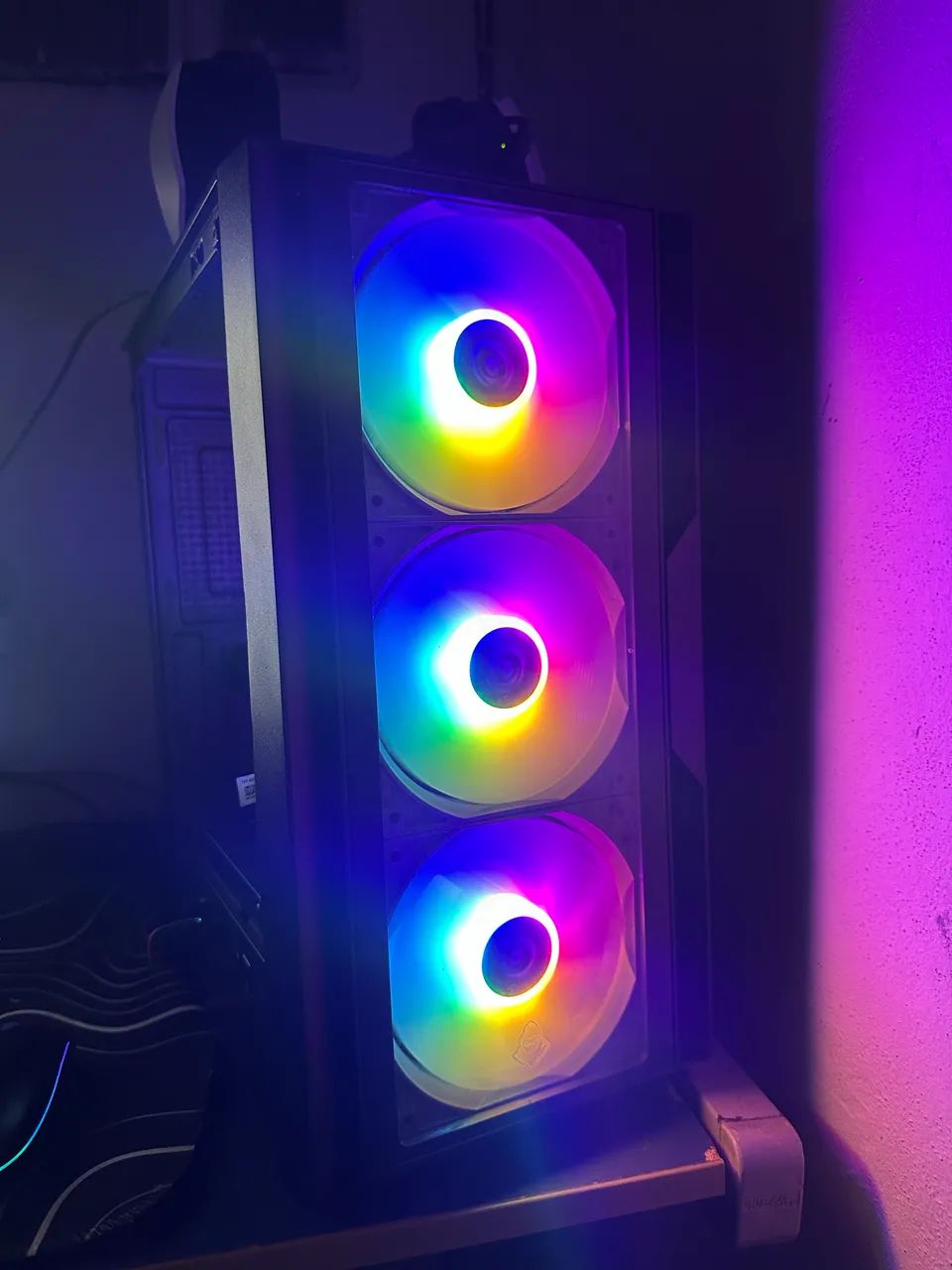 Pc gamer completo e novo Ryzen 5 + Rx 580 + 16 de ram 