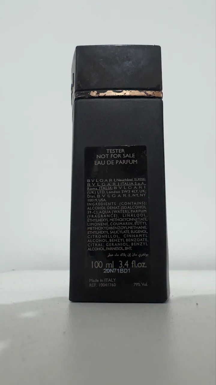 Perfume Bvlgari Man In Black EDP 100ml Original Tester - Foto 3
