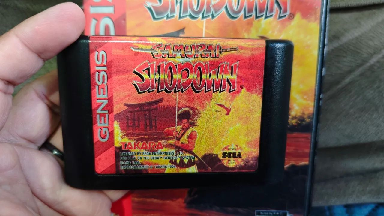 Samurai Shodown mega drive/genesis cib - Foto 4