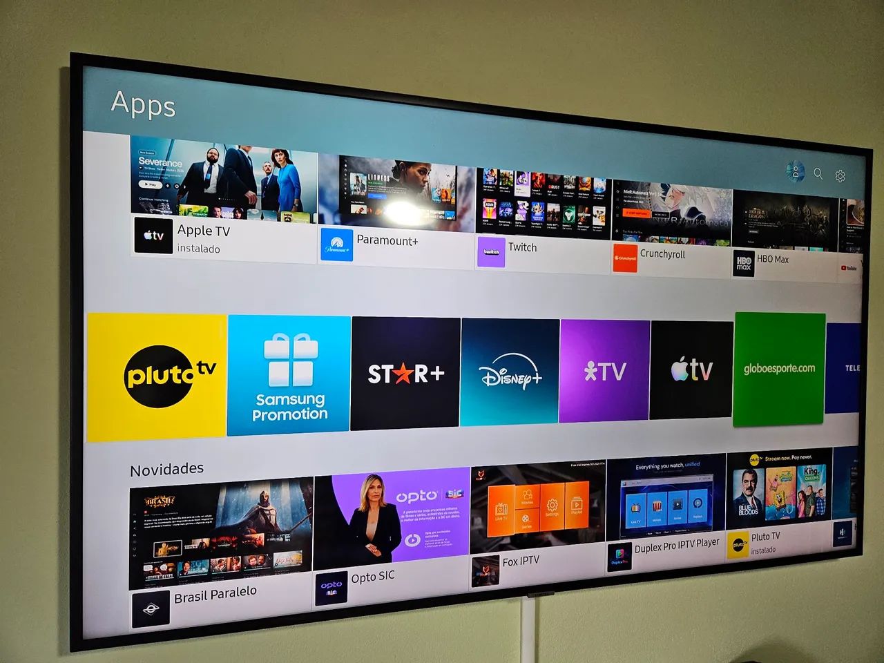 Smart TV Samsung 58 polegadas 4K Ultra HD (NU7100) - Excelente Estado - Foto 3