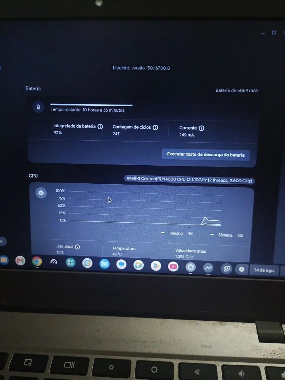 CHROMEBOOK BATERIA 92% - Foto 4