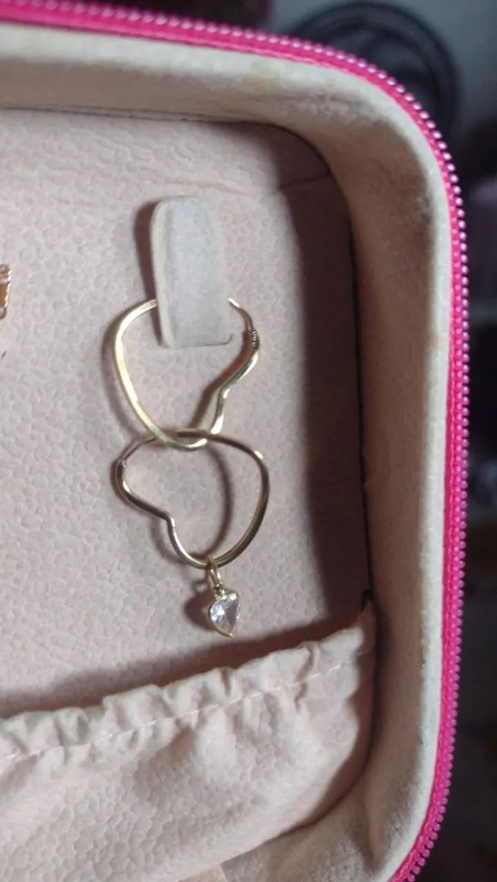 Argola en ouro 18kg