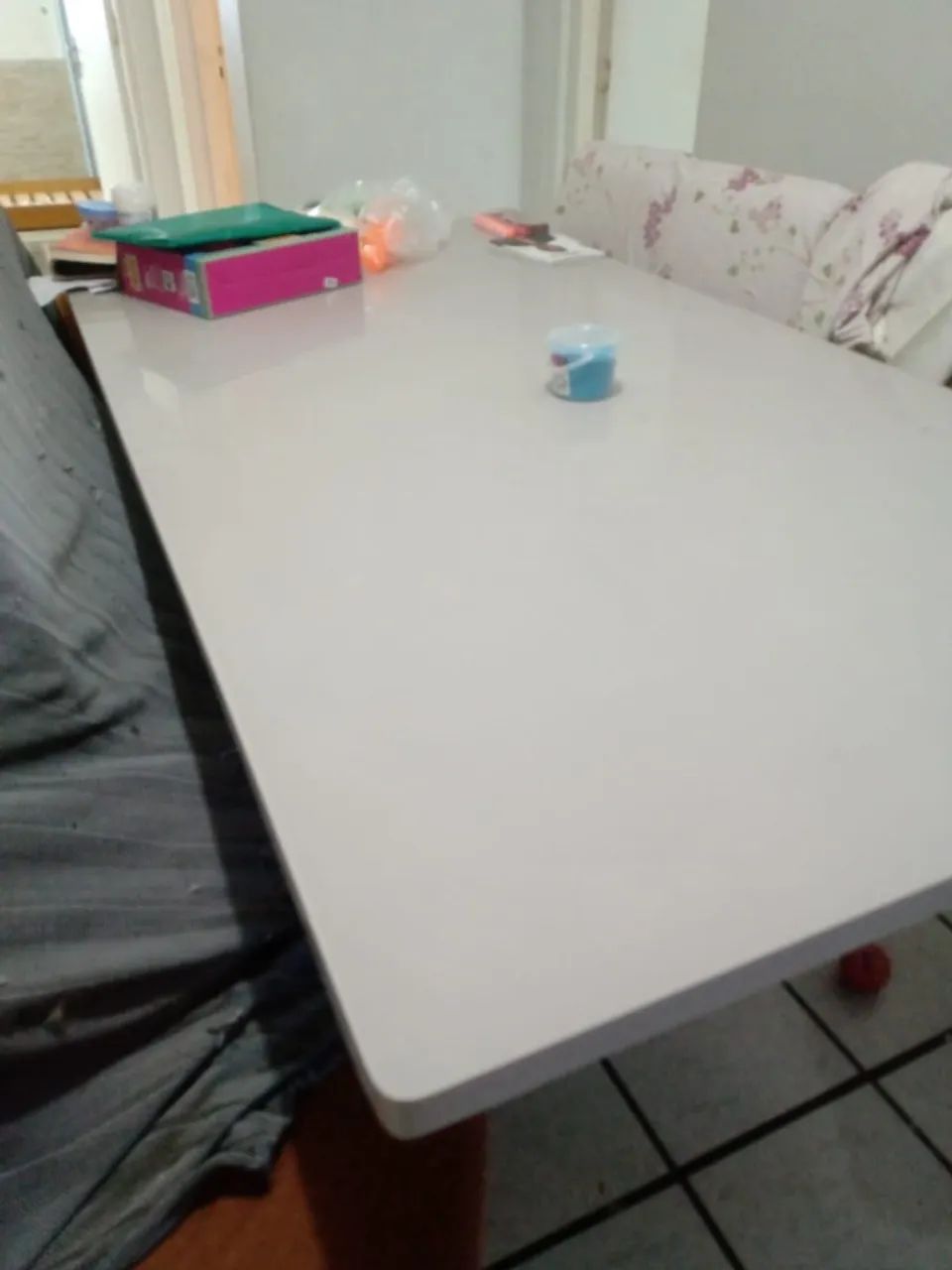 Mesa de Jantar 2 x 1,2m com 8 cadeiras. - Foto 3