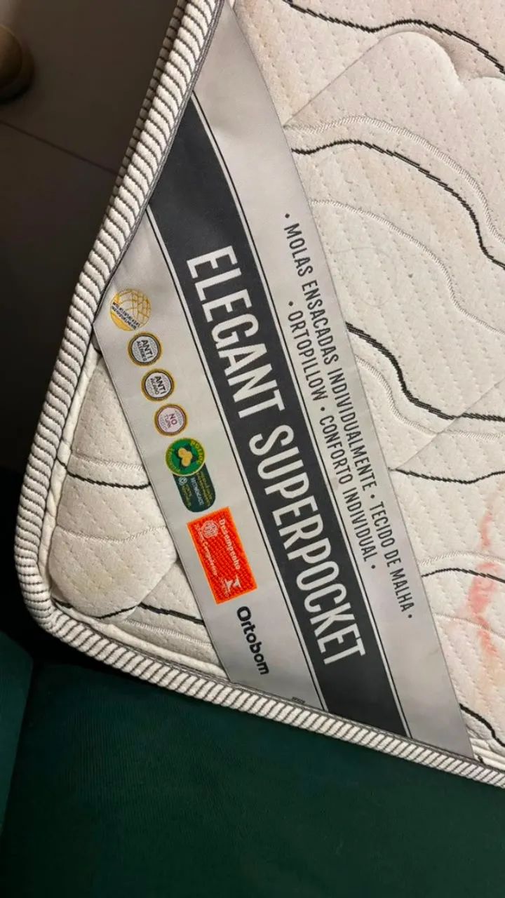 1 Colchão Elegant - Foto 2