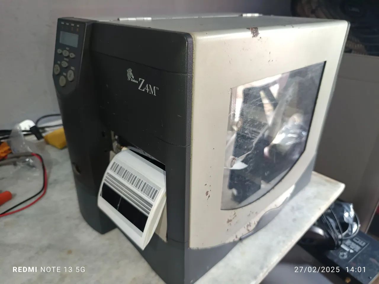 Impressora ribom zebra m4 como nas fotos - Foto 4