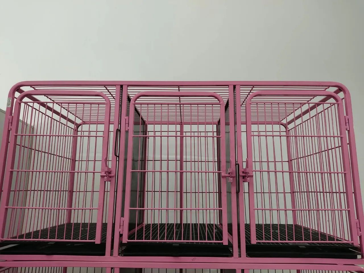 Canil modular 3 lugares 