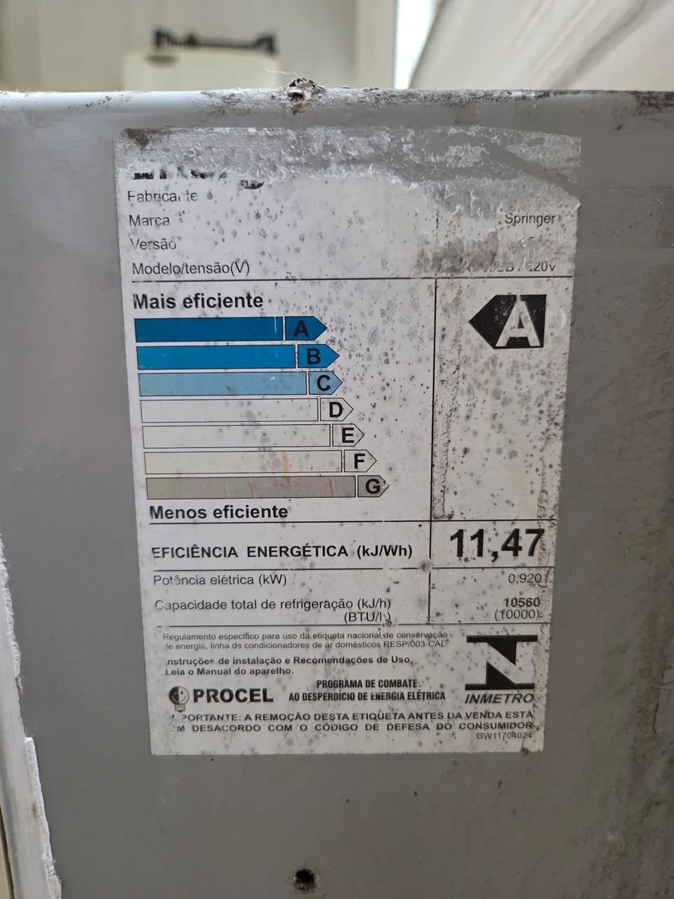 Ar Condicionado Janela 10500 BTU - Foto 3