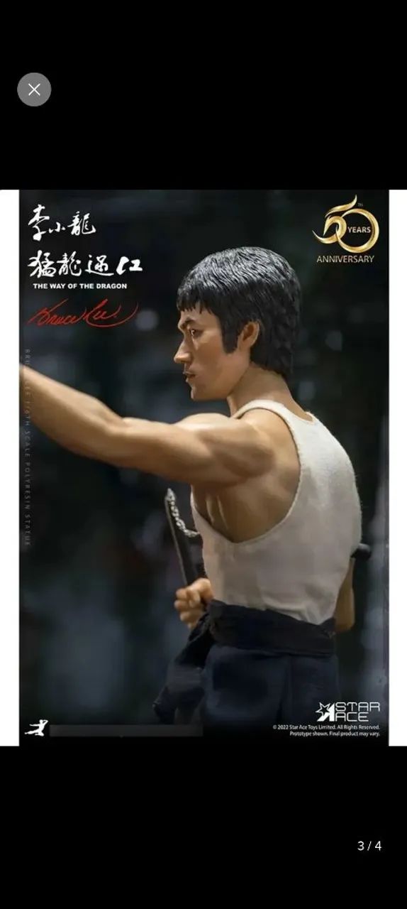 Action figure Bruce Lee .Star Ace  - Foto 2