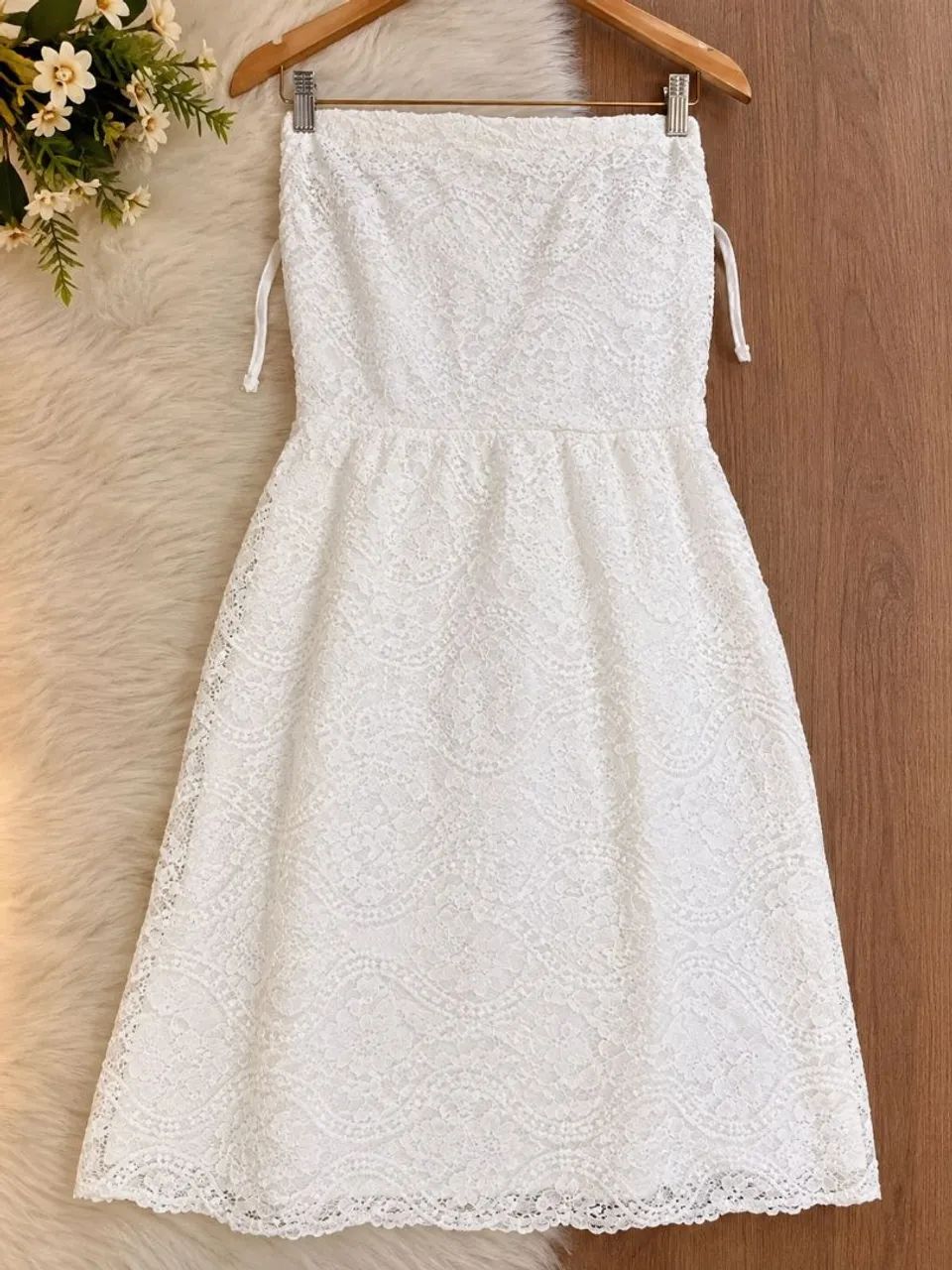 VESTIDO BRANCO (NOVO ) 