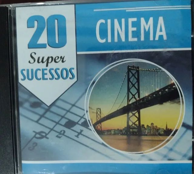 Cd Cinema 20 Super Sucesos - PolyDisc - Anos 90