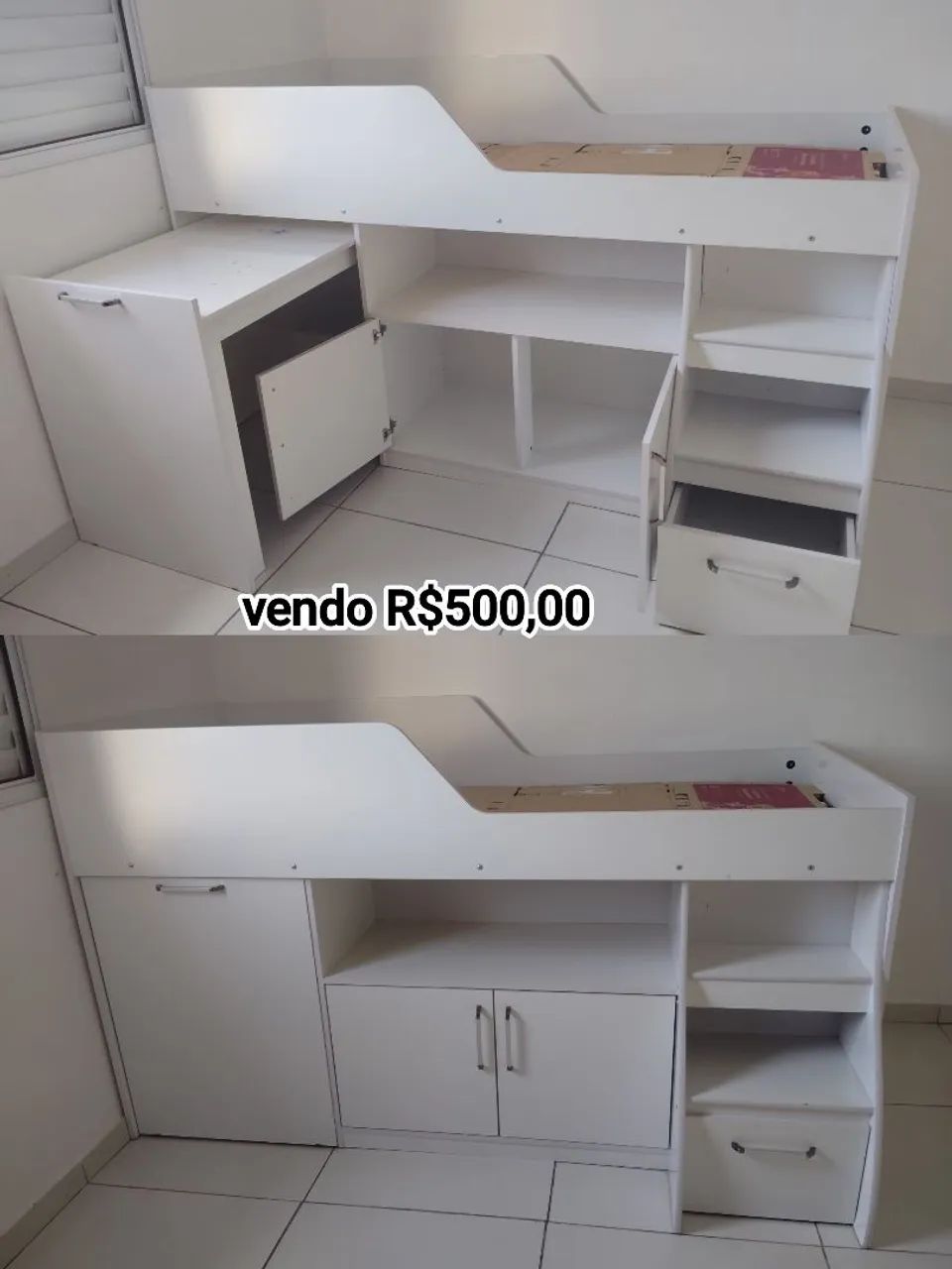 Cama solteiro infanto/juvenil