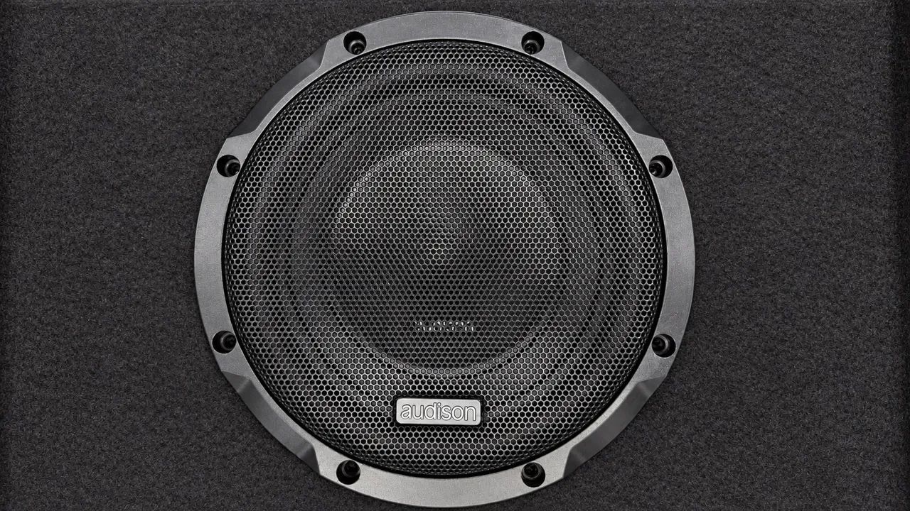 Subwoofer Audison APS 8 R 8 Polegadas (Som Hi-Fi / Altíssima Qualidade / SQ) / 200W RMS