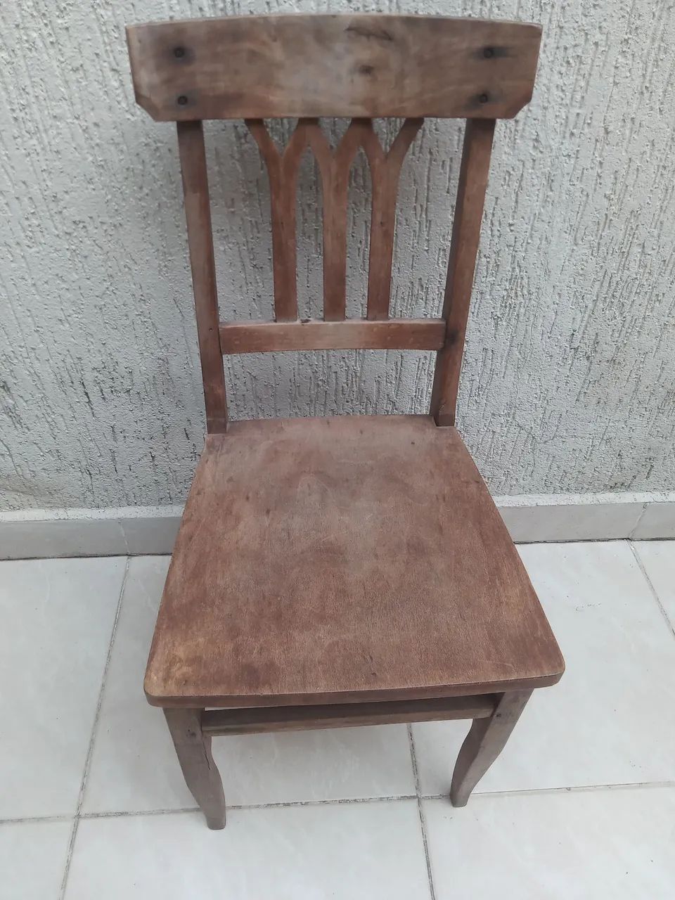 Cadeira Antiga Maciça  - Foto 2