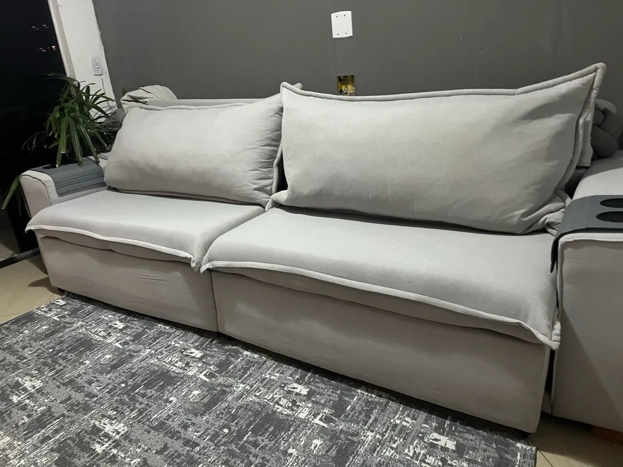 Sofa Lar Shopping 3-Meter Linen Sofa470973196324710404