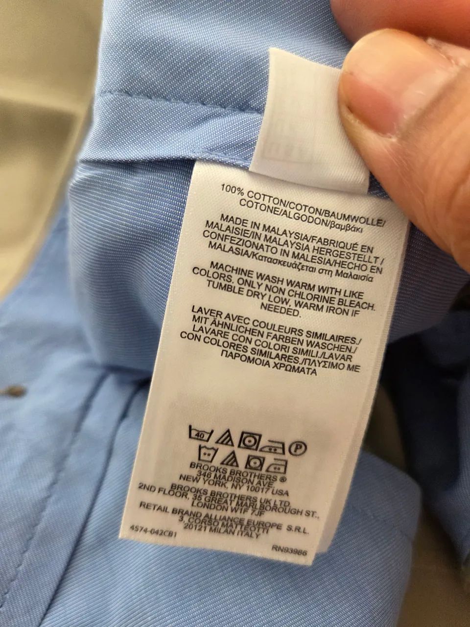 calça chinos brooks brothers  44/45 - Foto 3