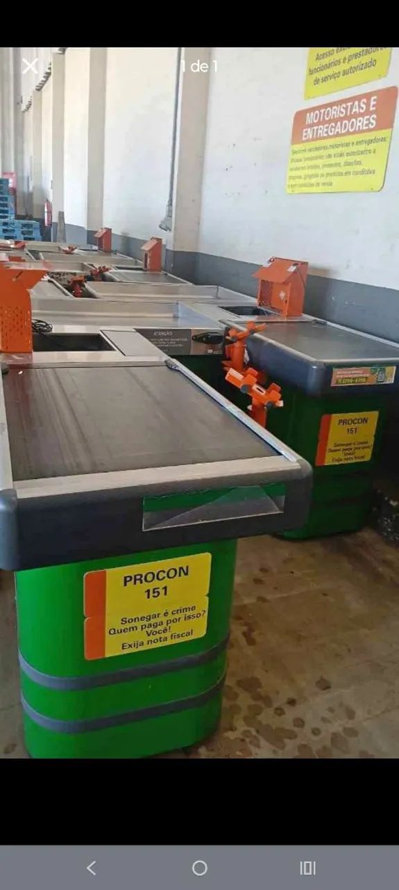 Caixa de supermercado