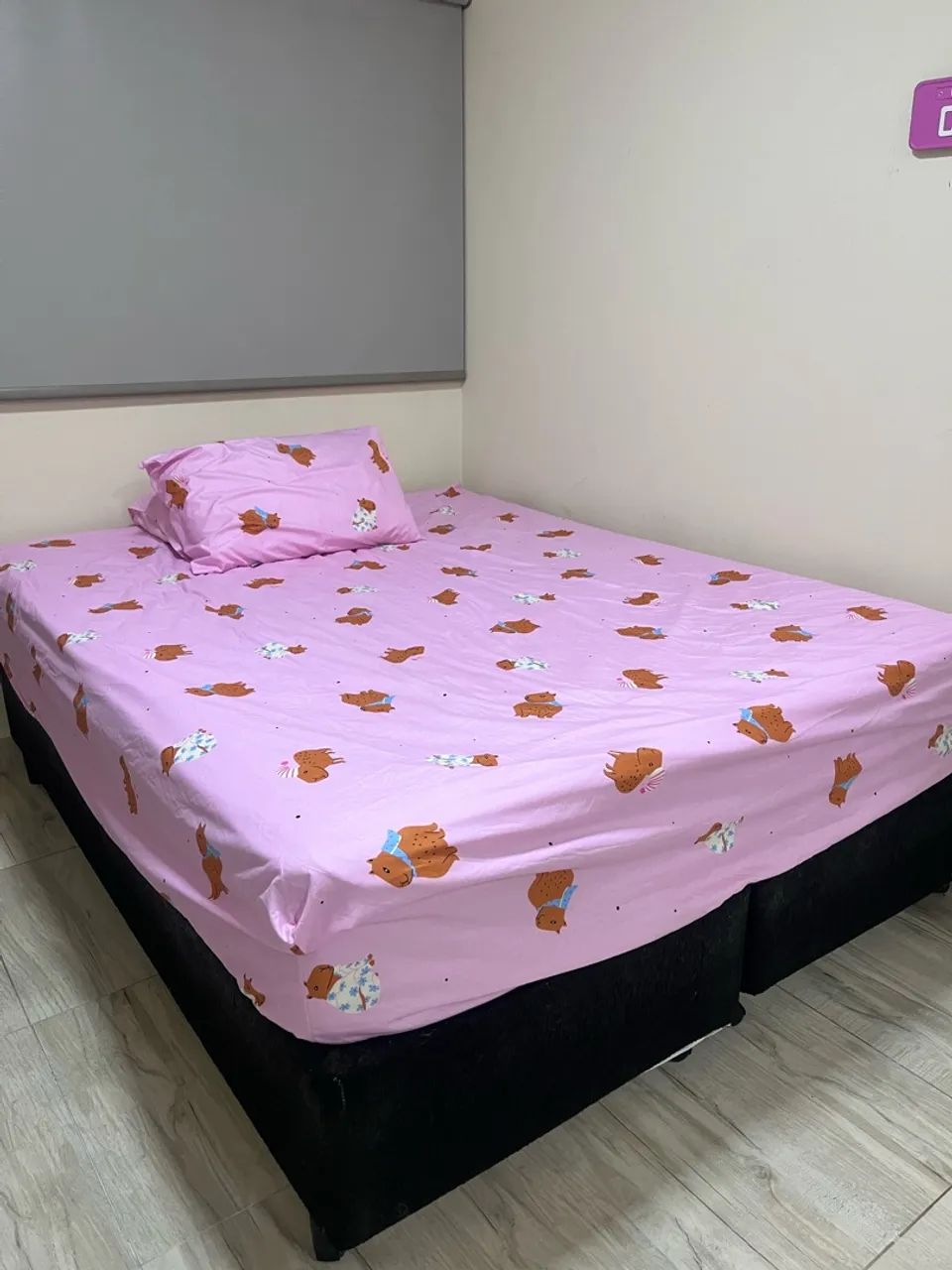 Cama box + colchão castor QUEEN SIZE