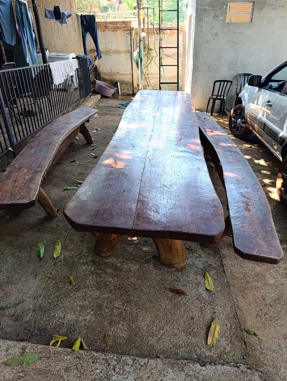 Mesa de madeira de 4 metros - Foto 3