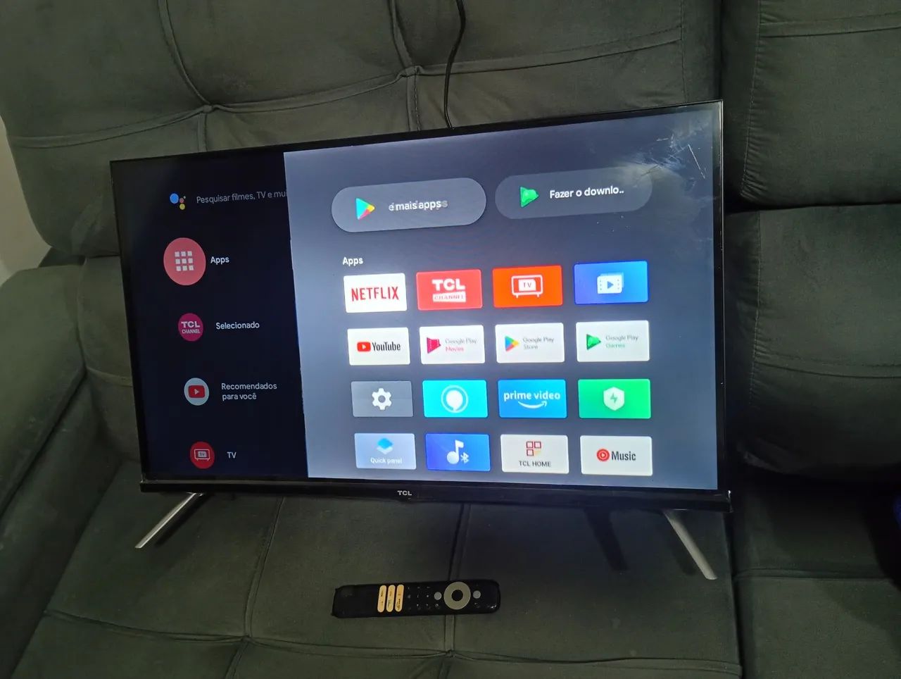 Tv smart tcl Android 32 polegadas  - Foto 2