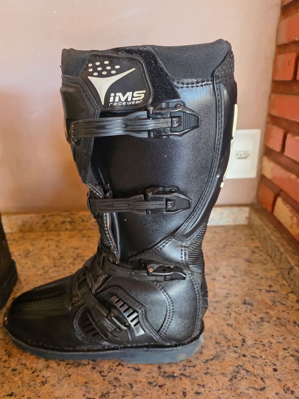 Bota de moto de trilha ims racing - Foto 3