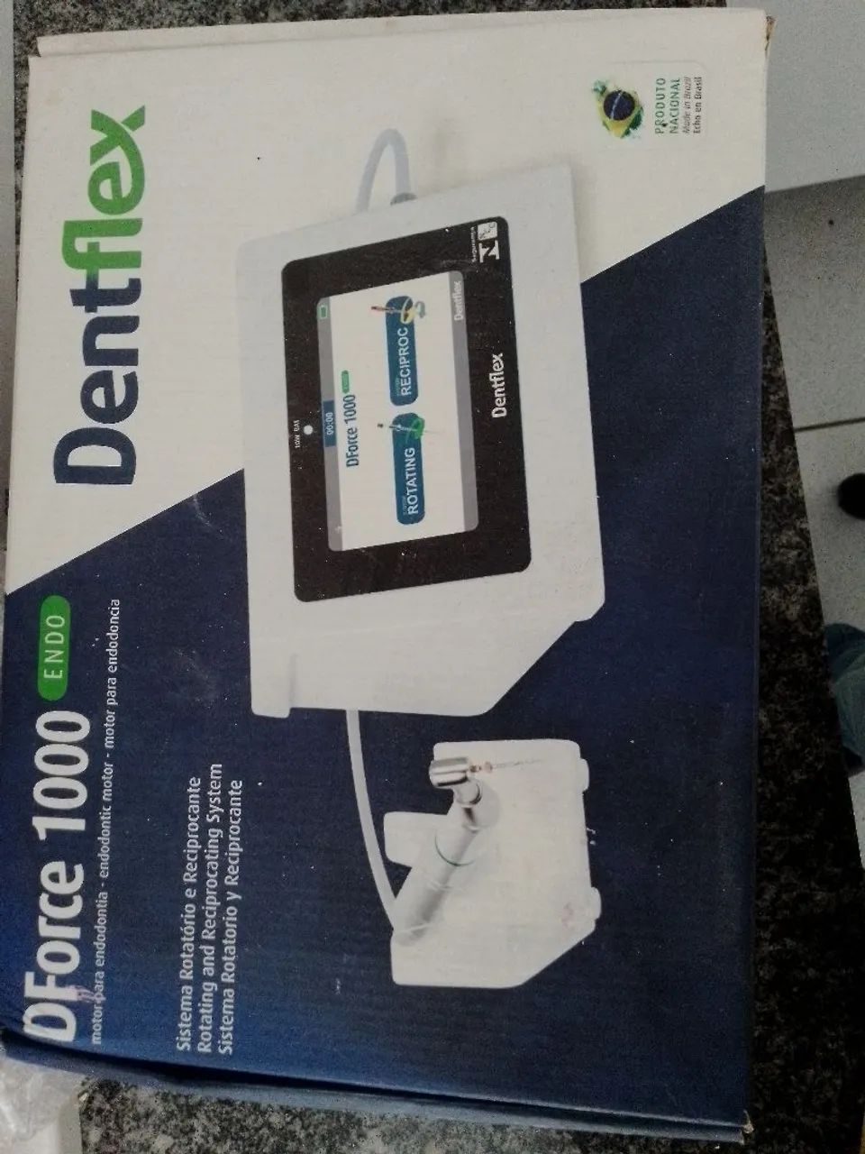 EQUIPAMENTO ODONTOLÓGICO MOTOR PARA ENDODONTIA NOVO NA CAIXA  - Foto 2