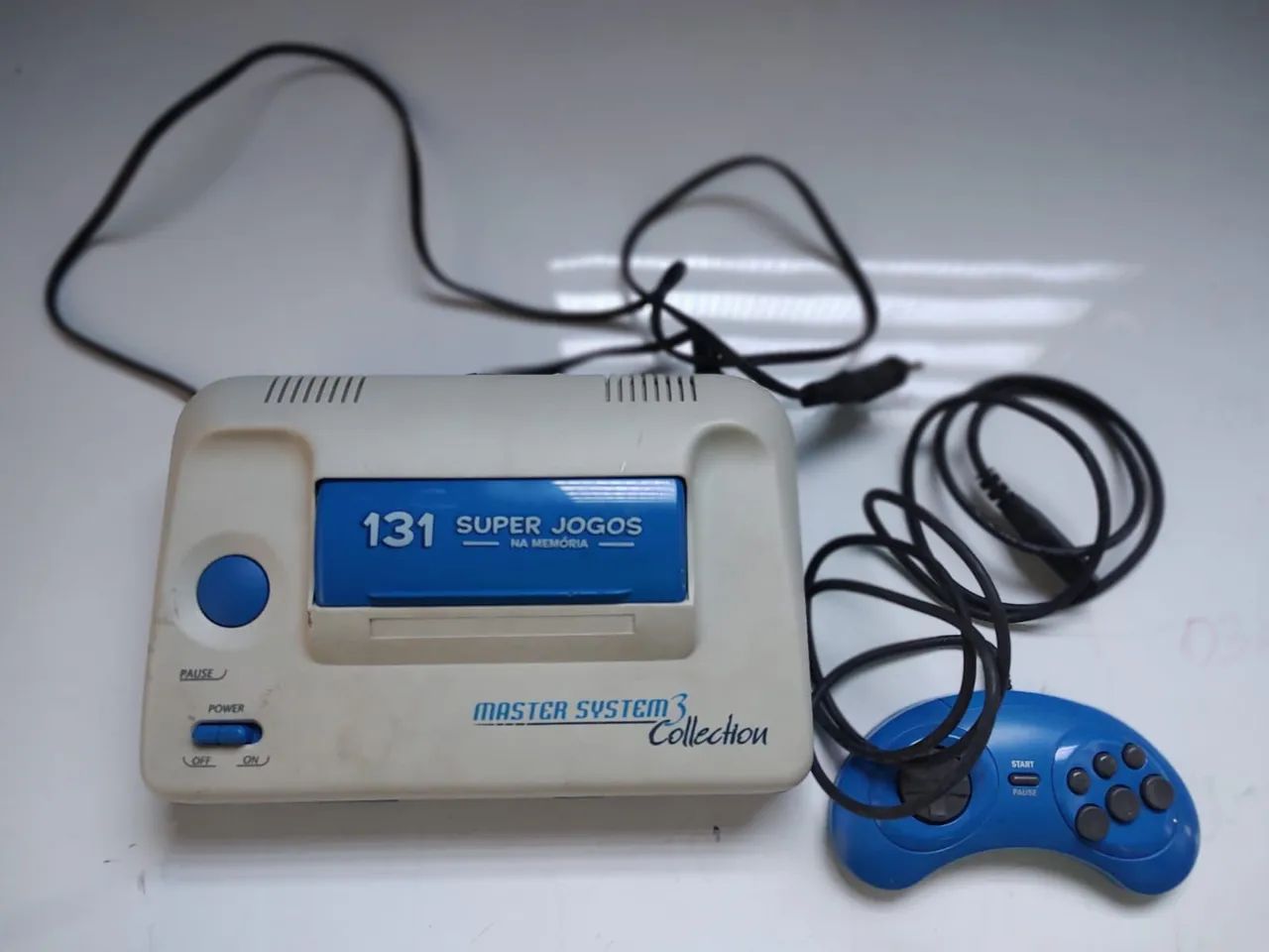 Master System Azul com 131 jogos Aceitamos OLX PAY 