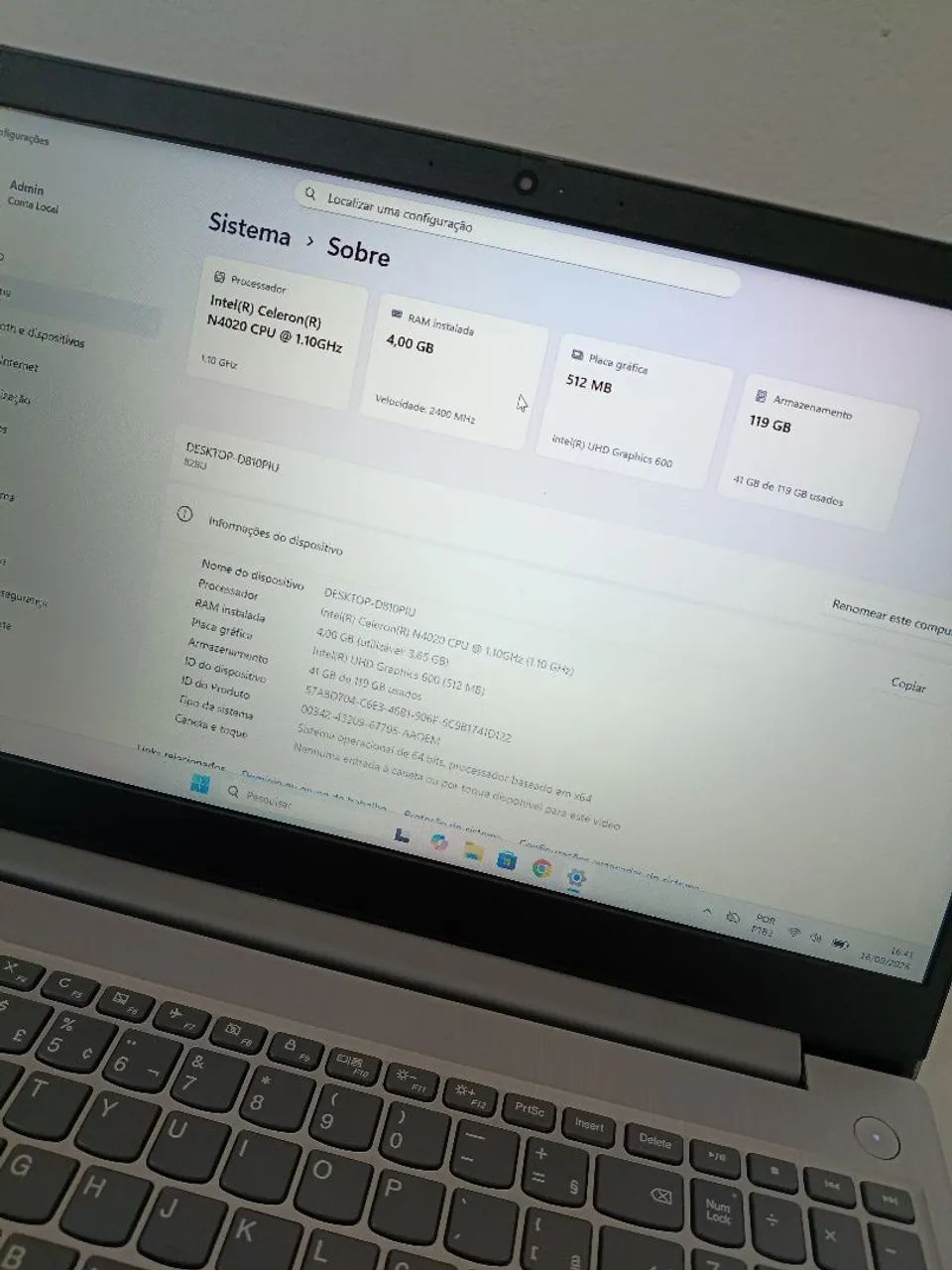 Notebook Lenovo  - Foto 5