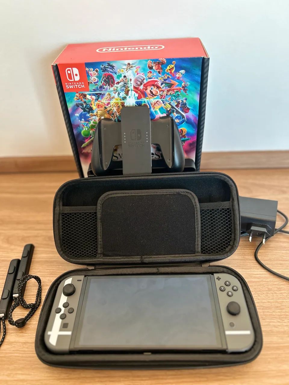 Nintendo Switch Oled Cinza - Foto 4