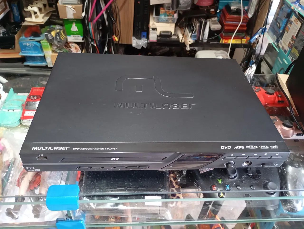 Aparelho DVD Multilaser não tem controle - Foto 4