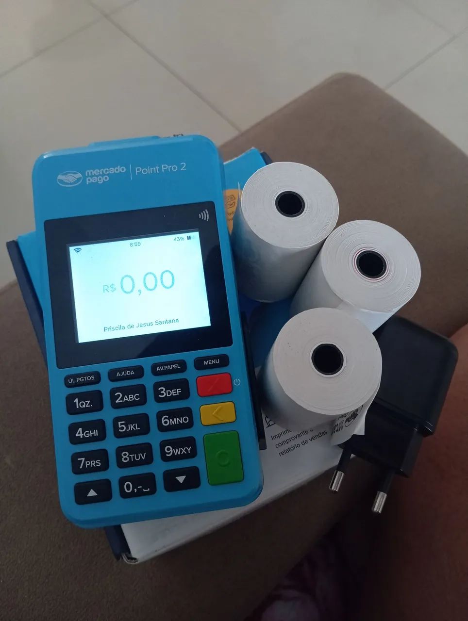 Máquina de cartão de crédito  - Foto 2