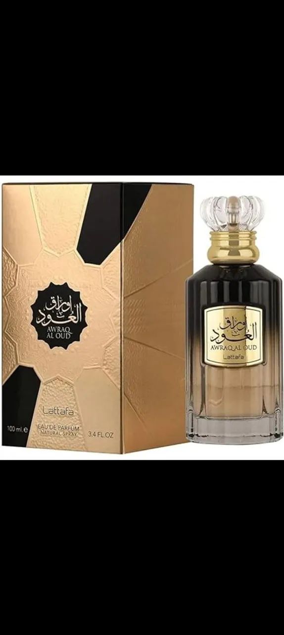 Perfume árabe de elite Awraq Al oud -novo lacrado