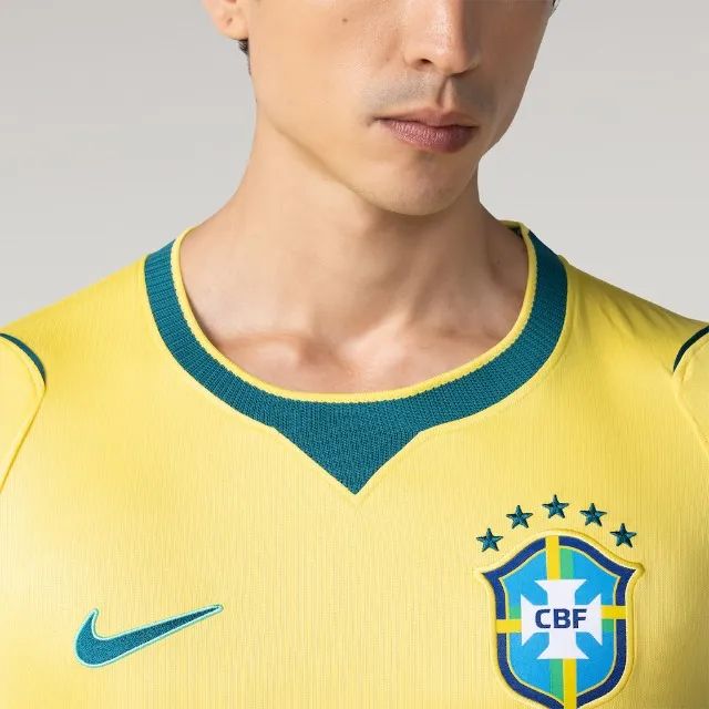 Camisa Oficial Seleção Brasileira Tipo Torcedor Tam 2XL - Foto 3
