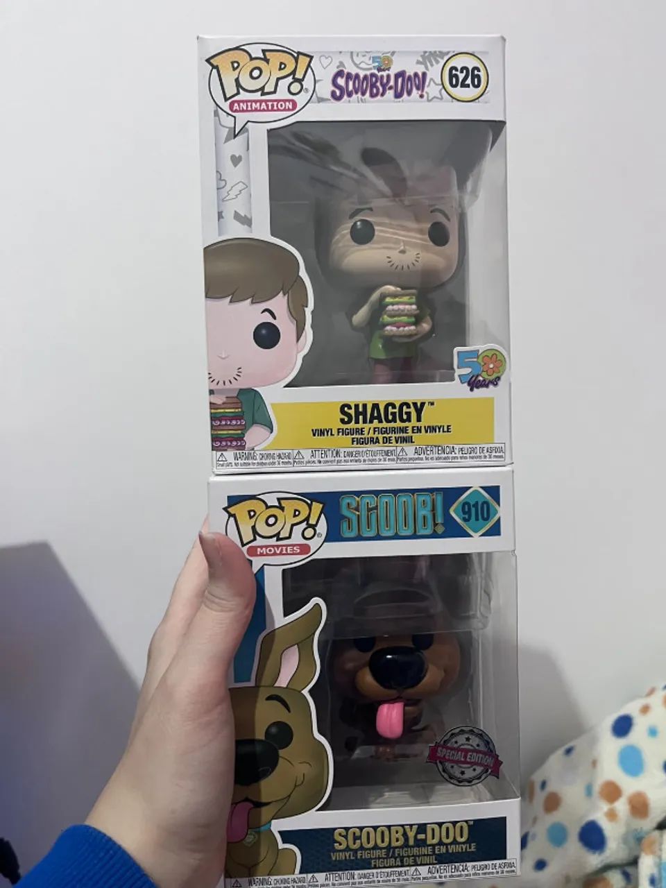Funko Pop! Shaggy (626) e Funko Pop Scooby Doo 910 - Foto 4