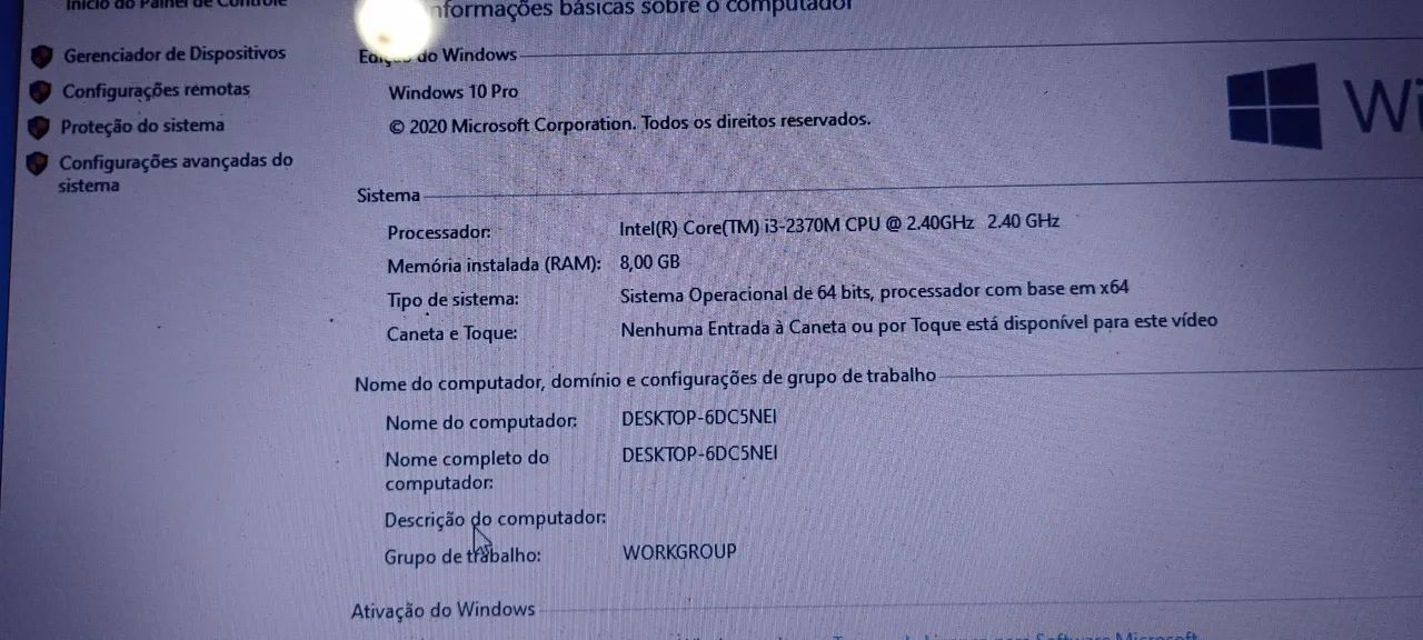 Notebook HP I3 8gb ssd120 - Foto 5