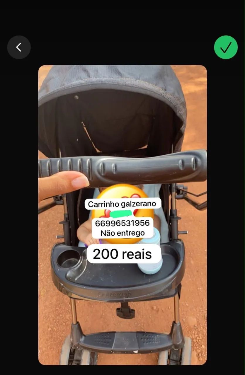 Carrinho de bebê 