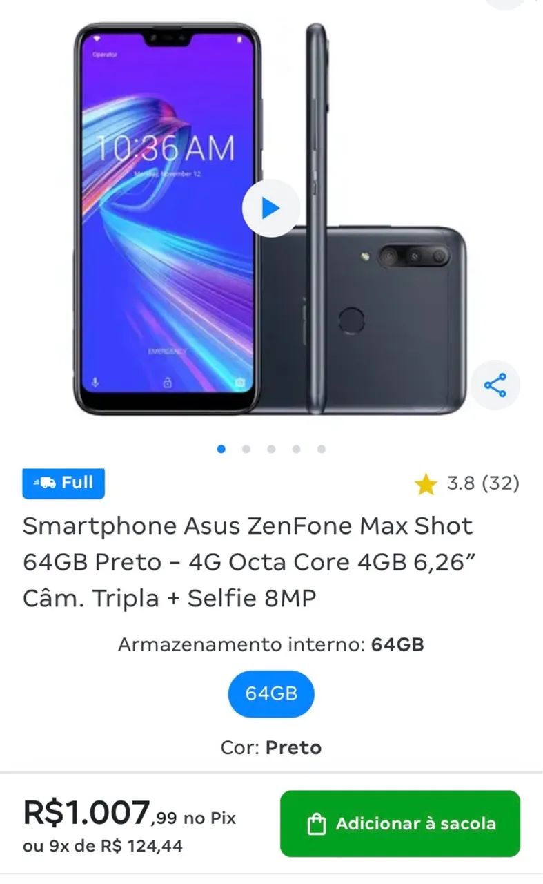 Asus Zenfone Max - Foto 2